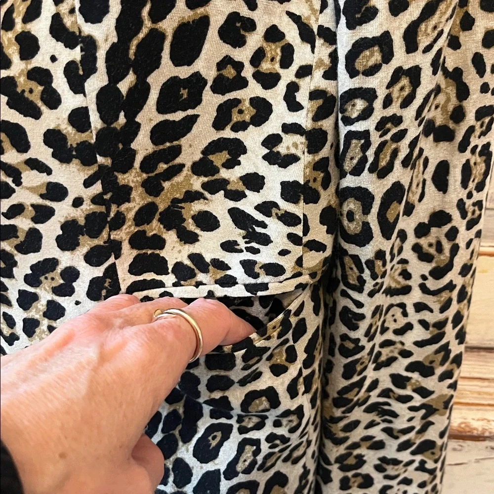 Zara basic leopard blazer - Picture 3 of 5